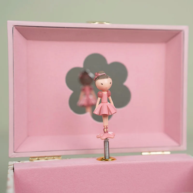 Schmuckkästchen mit Musik - Rosa | Little Dutch