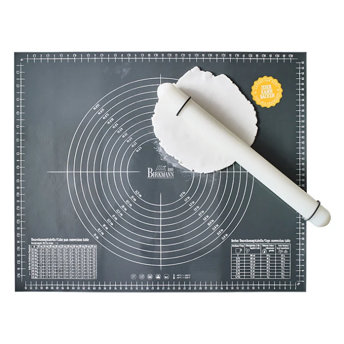 -RBV Birkmann- "Easy Baking" Ausrollmatte mit Skalierung, Silikon