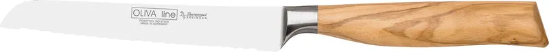 -Burgvogel Cutlery Solingen- Brötchenmesser Klinge 13,2cm "OLIVA line"