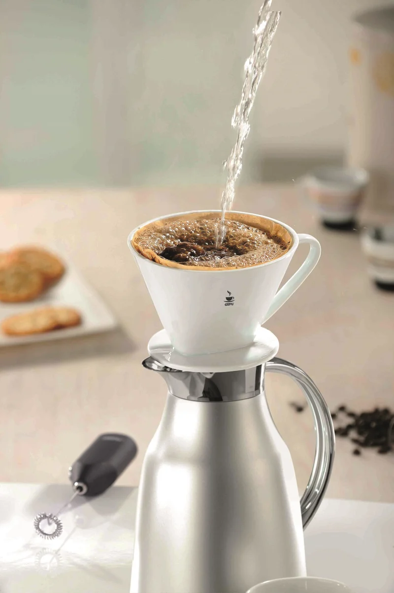 -GEFU- "SANDRO" Porzellan Kaffeefilter Gr.4