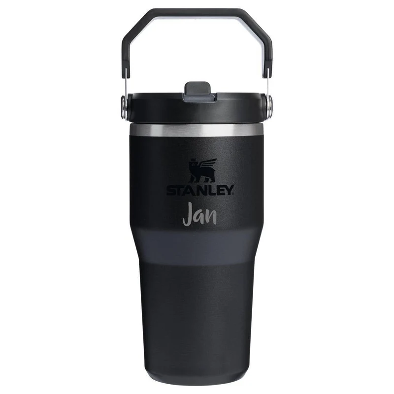 Stanley IceFlow Flip Straw 2.0 0,6 L Black – personalisierbar