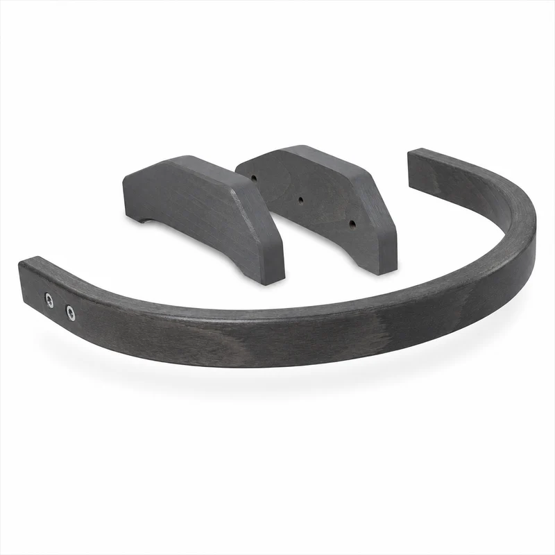 Mitwachsender Hochstuhl Grau aus Buche – tiSsi®