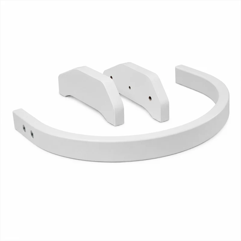 Mitwachsender Hochstuhl Weiß aus Buche – tiSsi®
