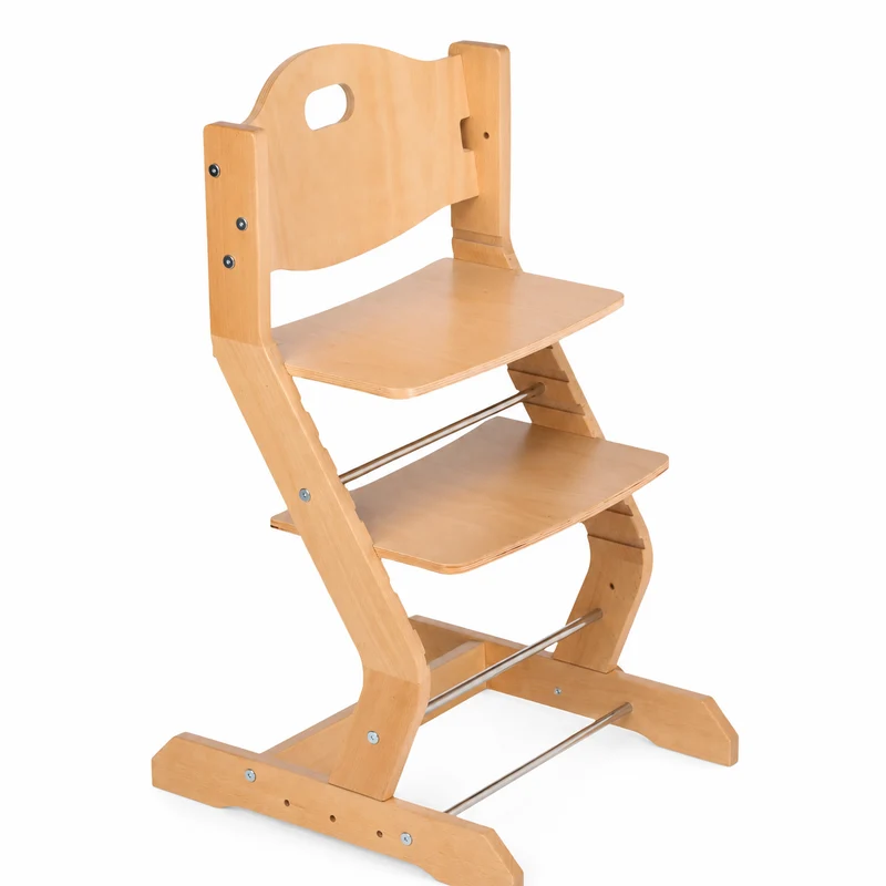 Mitwachsender Hochstuhl Natur aus Buche – tiSsi®