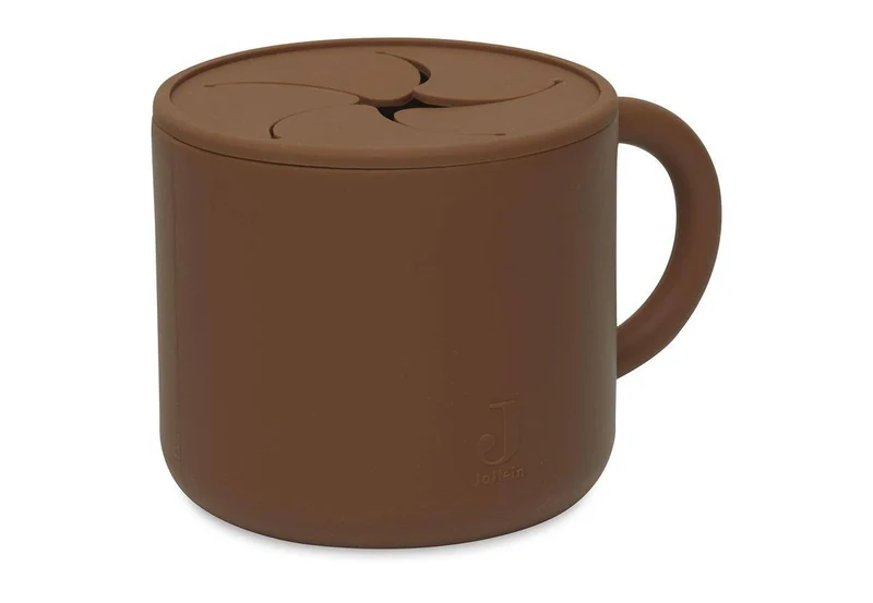 Snackbecher Silikon - caramel | Jollein