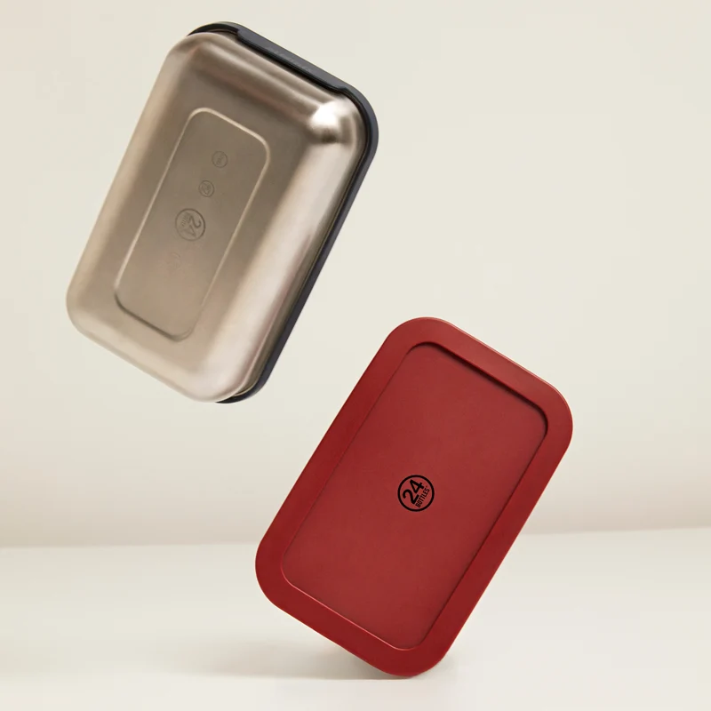 Edelstahl Lunchbox - Snack Box