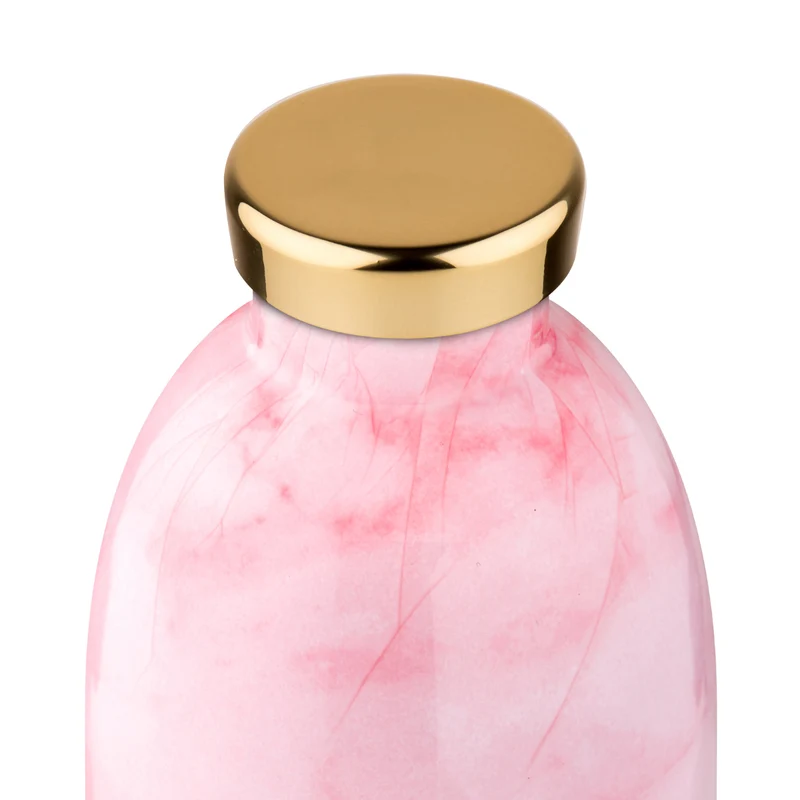 Thermosflasche - Clima Bottle - Pink Marble 850ml