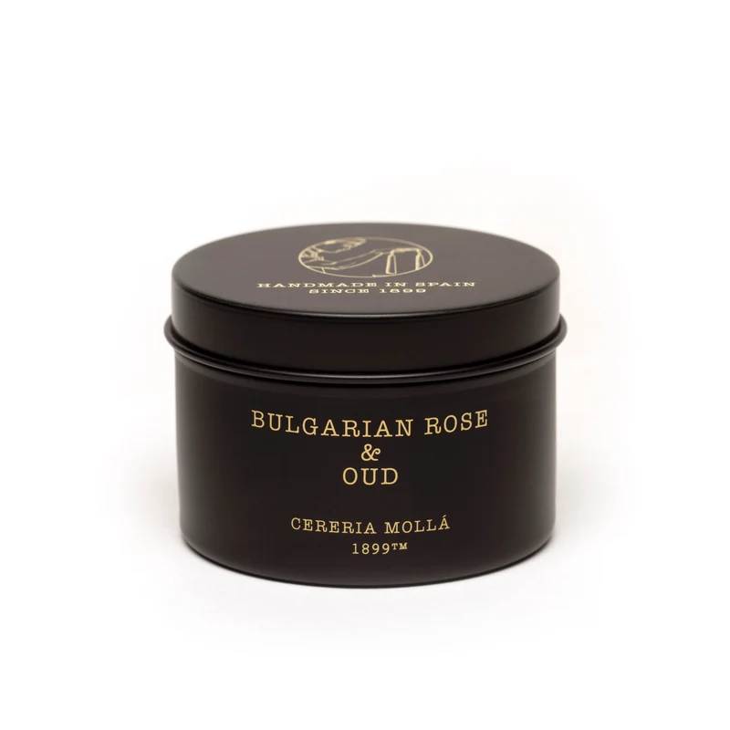 Duftkerze in Metalldose - Bulgarian Rose & Oud