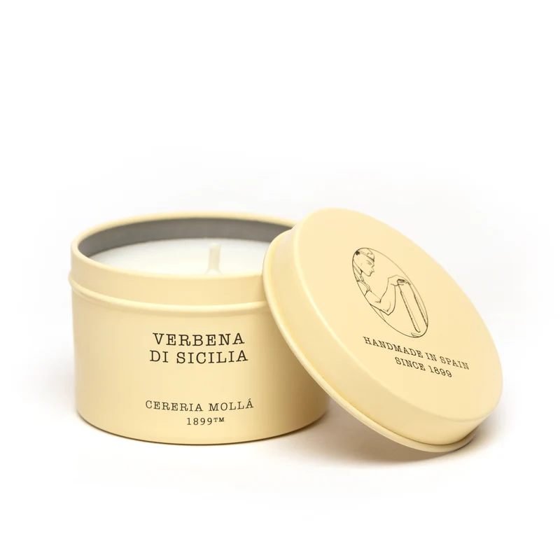 Duftkerze in Metalldose - Verbena di Sicilia