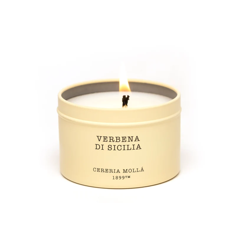 Duftkerze in Metalldose - Verbena di Sicilia