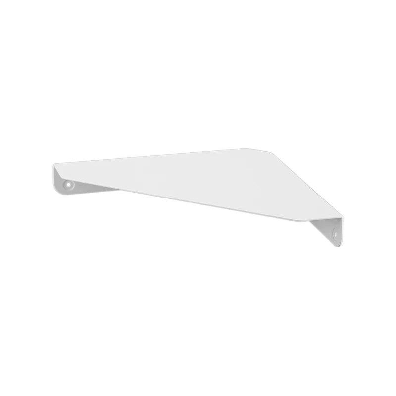 Wand-Eckregal - Weiss