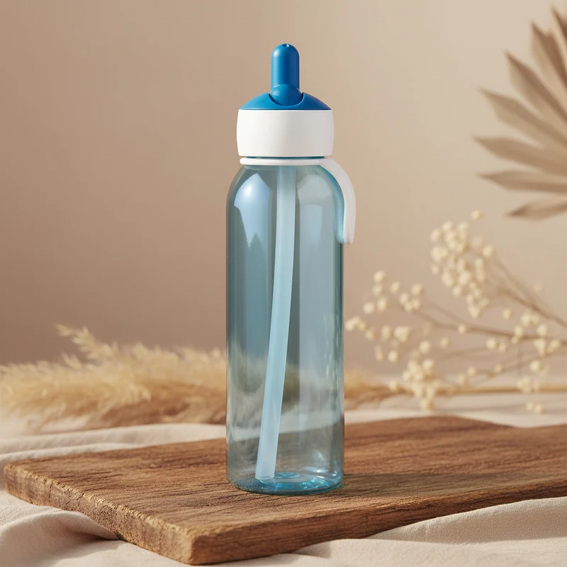 Wasserflasche Flip-up Campus 500 ml Blau | Mepal