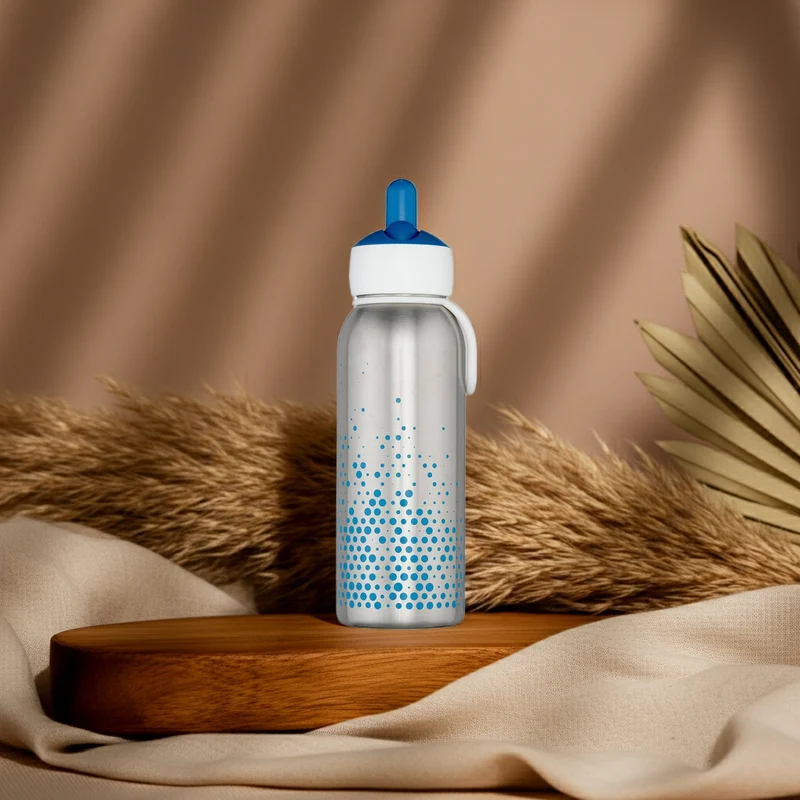 Mepal Thermoflasche Flip-up 350 ml Blau – 12 h kalt