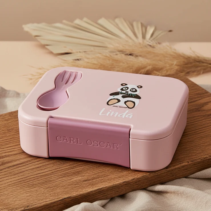 Carl Oscar BentoBOX Pink Limited Edition mit Multibesteck