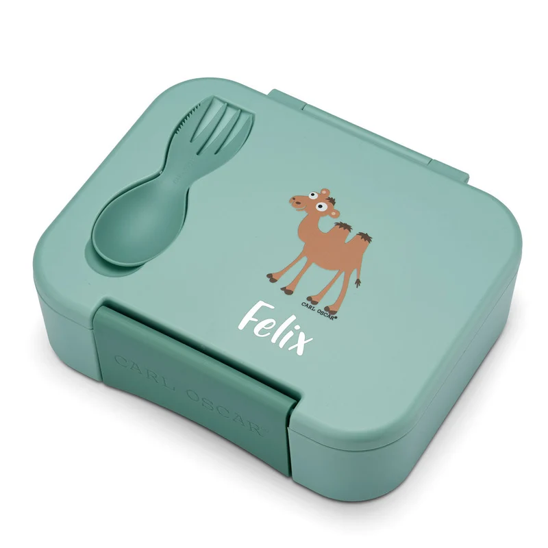 Carl Oscar BentoBOX Grün Limited Edition mit Multibesteck