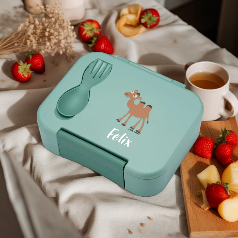 Carl Oscar BentoBOX Grün Limited Edition mit Multibesteck