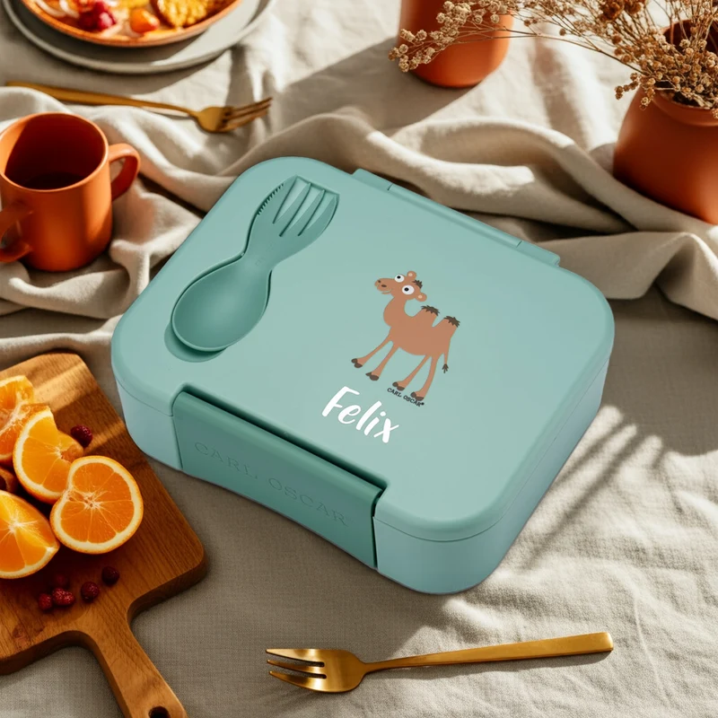Carl Oscar BentoBOX Grün Limited Edition mit Multibesteck