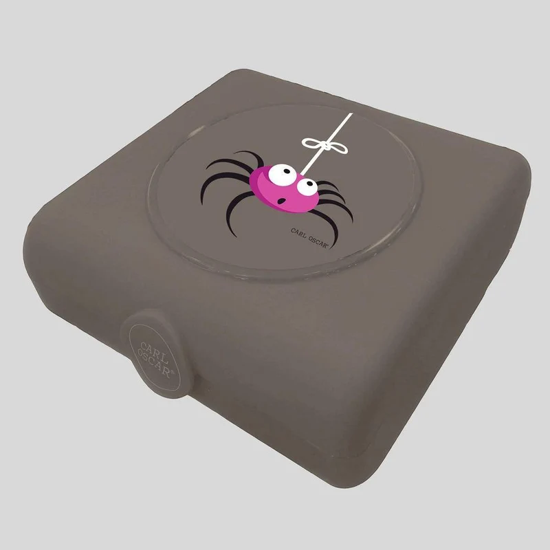 Carl Oscar SandwichBOX Grau – Brotdose 14,5 cm