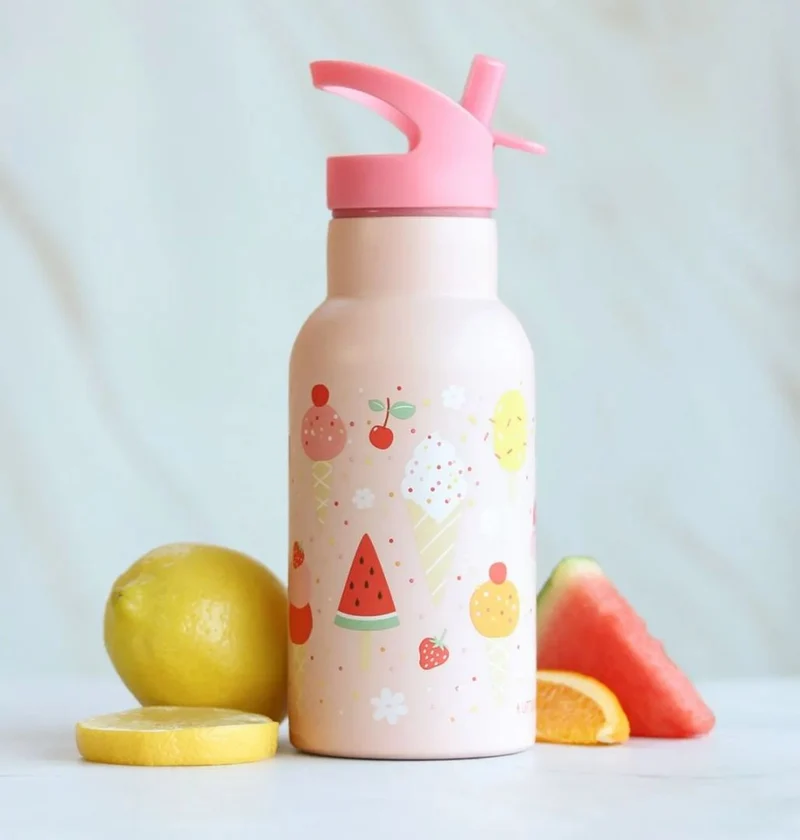 Edelstahl-Trinkflasche Eiscreme 352 ml | A Little Lovely Company