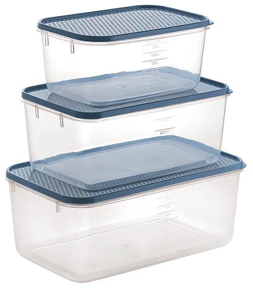 POLKA CONTAINER NO 511 - 513(3 PCS SET) 9300 ML (24 SET)
