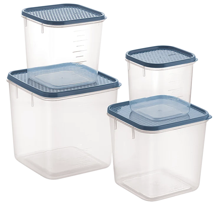 POLKA CONTAINER SET 401 - 404(4 PCS SET) 6800 ML (20 SETPK)