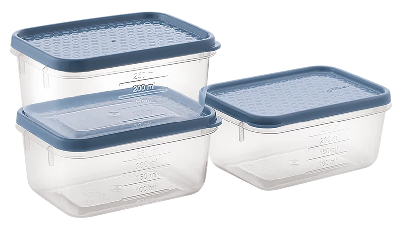 POLKA CONTAINER NO 22 (250 ML)(3 PCS SET) (48 SET PK)