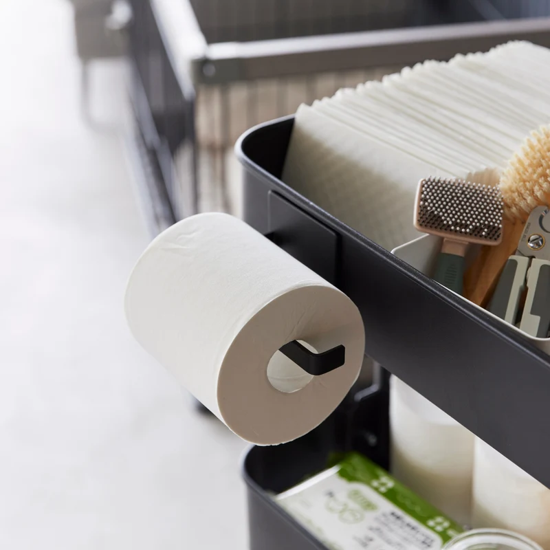 Magnetischer Toilettenpapierhalter - schwarz