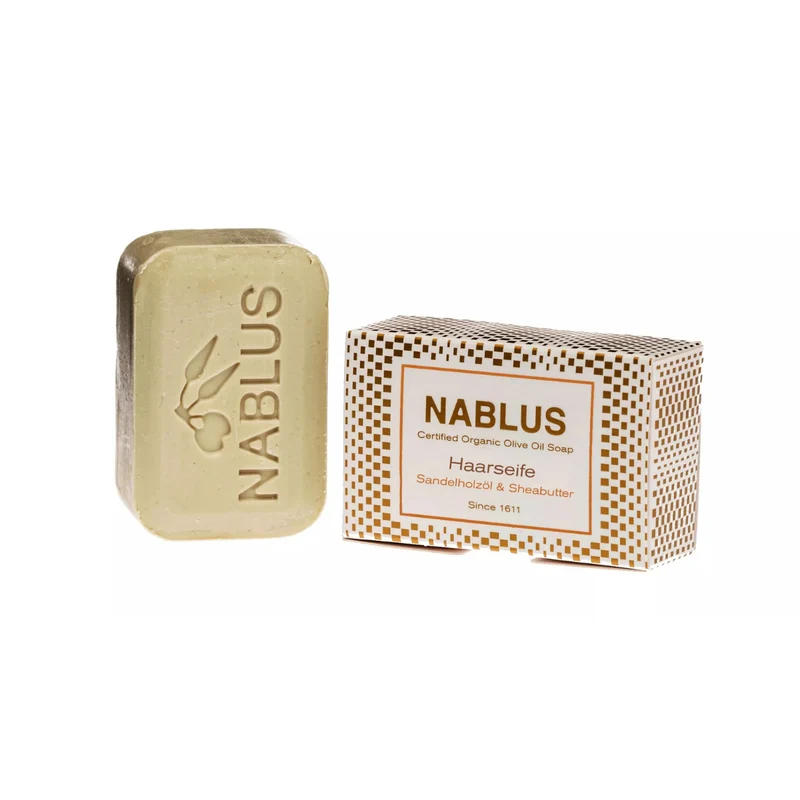 natürliche Haarseife - Sandelholzöl & Sheabutter