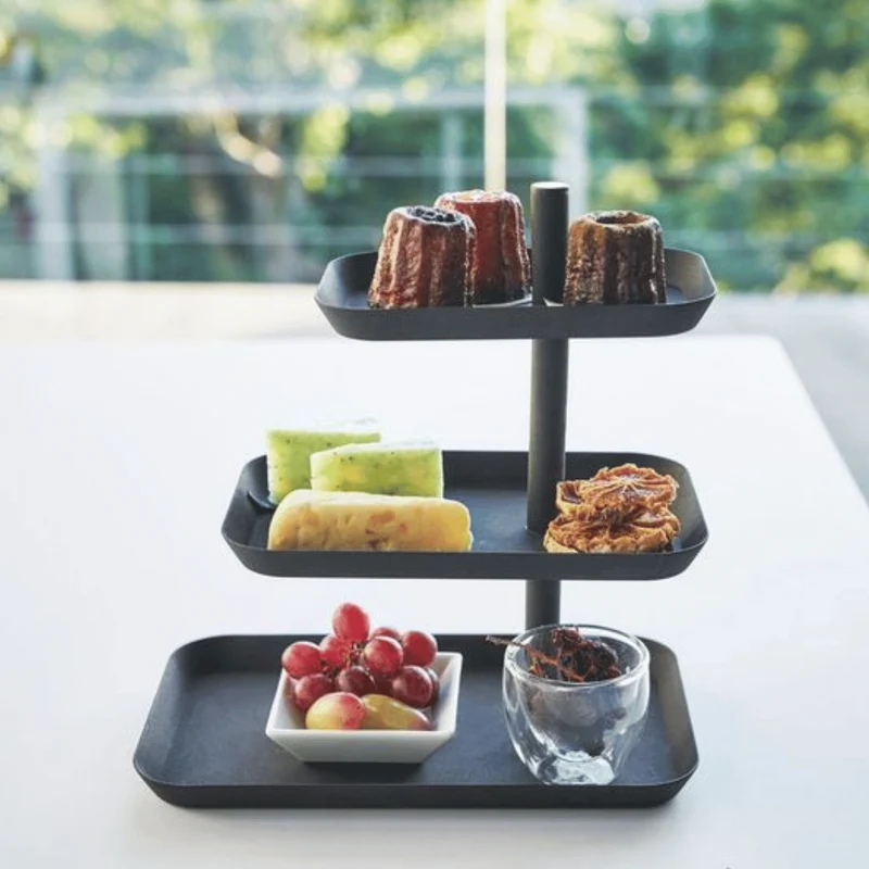 TOWER Etagere - Schwarz