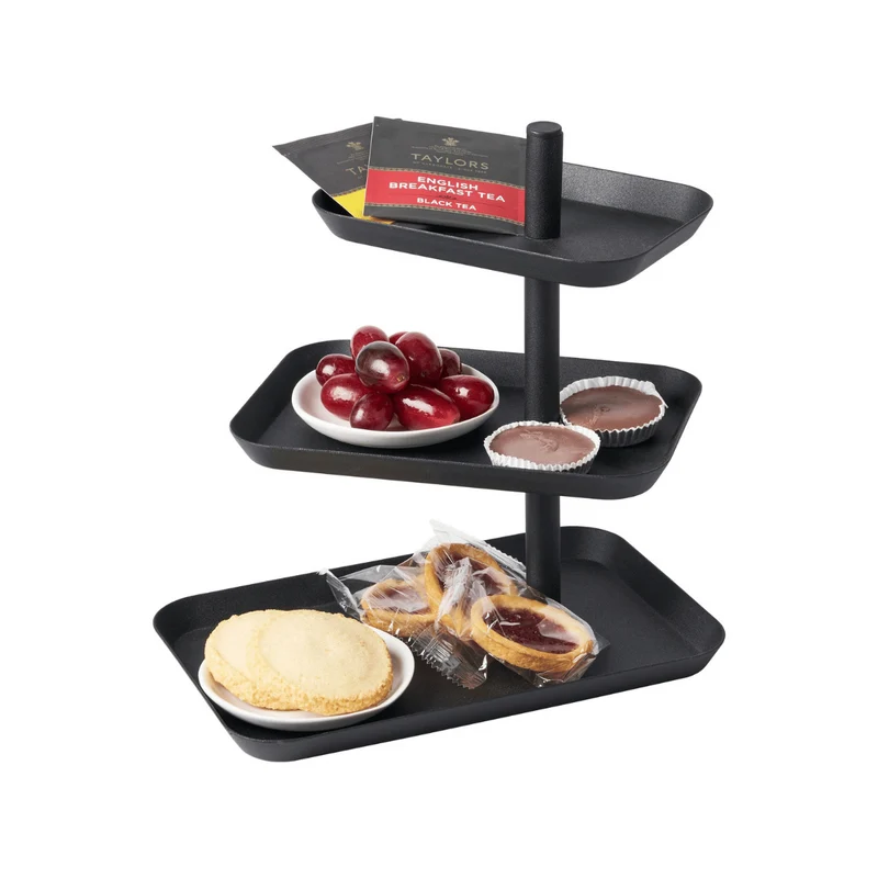 TOWER Etagere - Schwarz