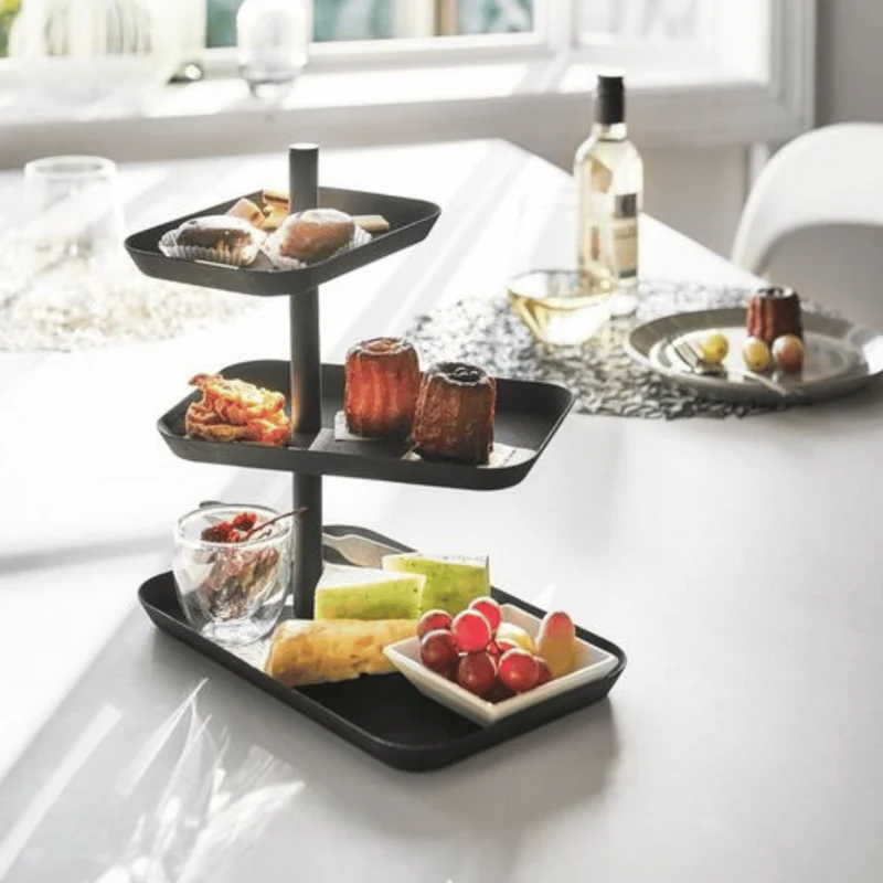 TOWER Etagere - Schwarz