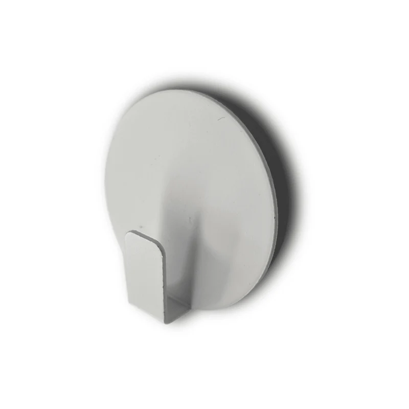 Kühlschrankmagnet mit Haken - weiß