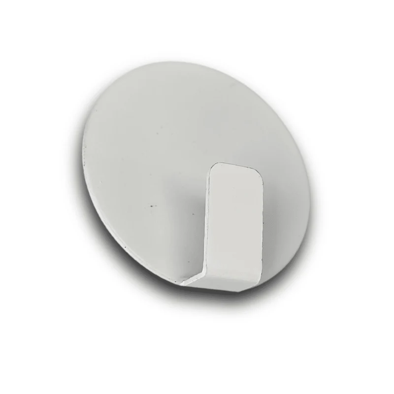 Kühlschrankmagnet mit Haken - weiß