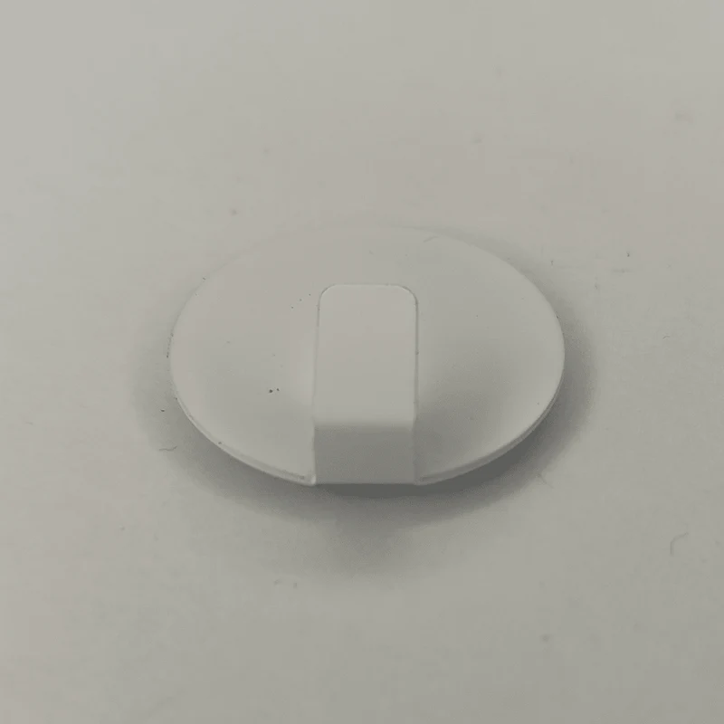 Kühlschrankmagnet mit Haken - weiß