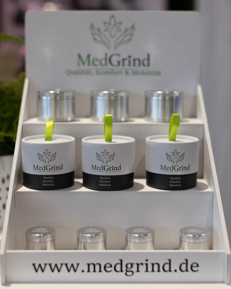MedGrind Aluminium Grinder 63 mm & 40 mm