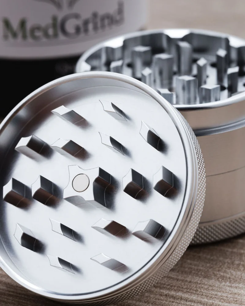 MedGrind Aluminium Grinder 63 mm & 40 mm