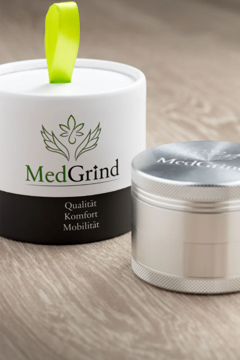 MedGrind Aluminium Grinder 63 mm & 40 mm
