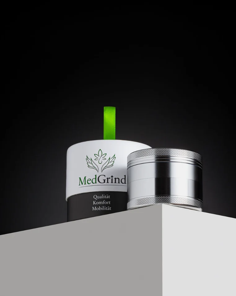 MedGrind Premium Edelstahl Grinder – jetzt in deutschen Apotheken erhältlich