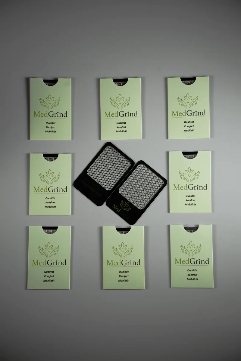 MedGrind Edelstahl Grinderkarte