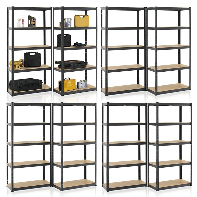 Lagerregal Basic 2er bis 8er Set 180 x 90 x 40 cm