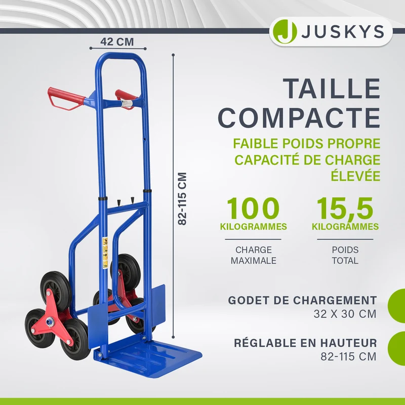 Treppensackkarre bis max. 100 kg