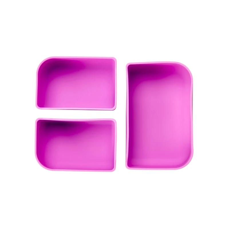 Build-a-Bento Lunchbox mit herausnehmbaren Abteilen - pink