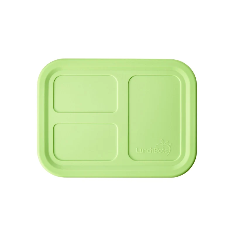 Build-a-Bento Lunchbox mit herausnehmbaren Abteilen - grün