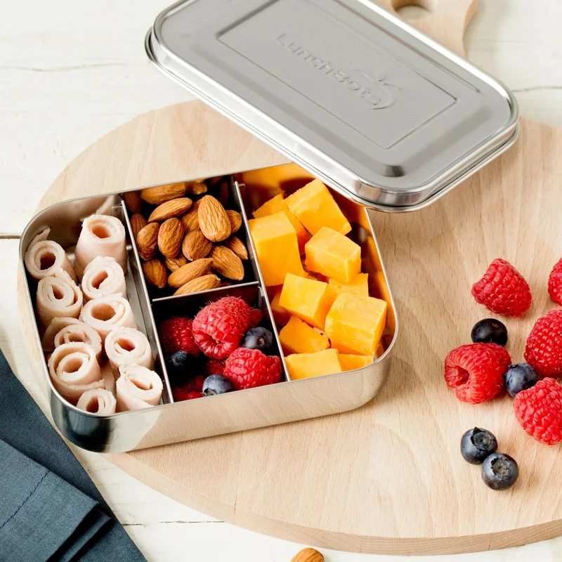 kleine Lunchbox Small Protein Packer - Edelstahl