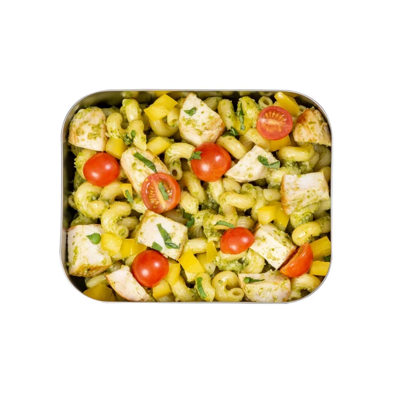 hellblaue Lunchbox Medium Uno - Aqua
