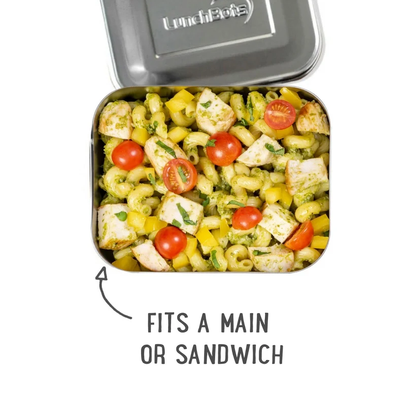 hellblaue Lunchbox Medium Uno - Aqua