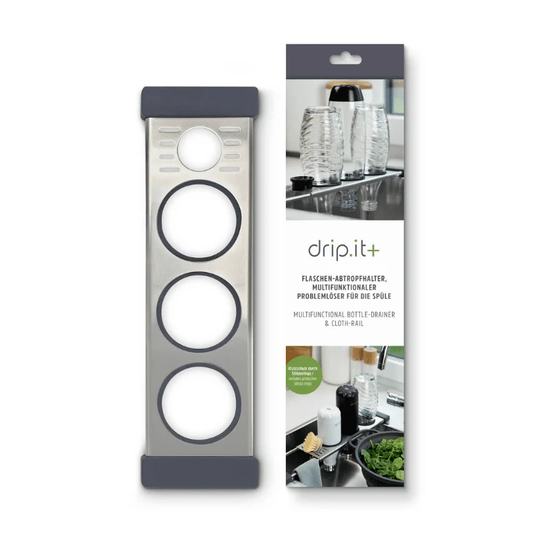 Spülhilfe für Flaschen - drip.it+