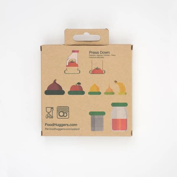 Food Huggers - Silikondeckel für Lebensmittel - Herbsternte - 5 Stück