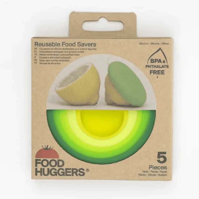 Food Huggers - Lebensmittelretter - Fresh Greens - 5 Stück