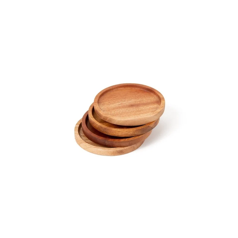Untersetzer aus Holz - rund
